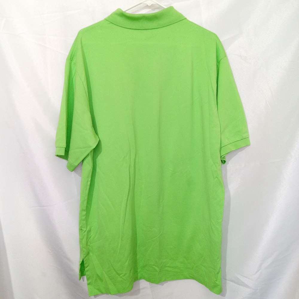 Polo Ralph Lauren Lime Green Polo Shirt Mens LT Purple Pony Preppy Golf Classic - Picture 7 of 13